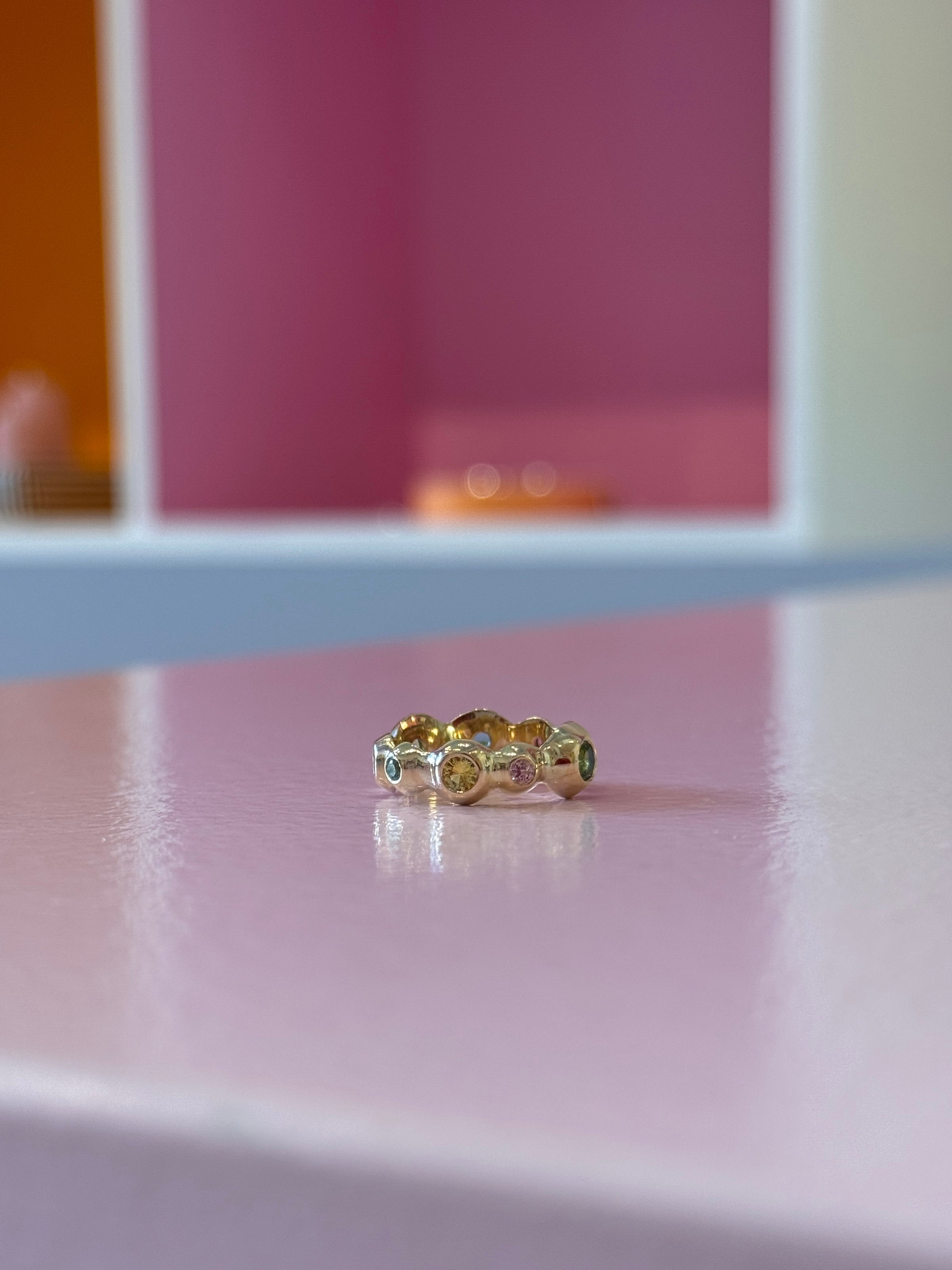 FLERE BOBLER | RING EGET GULD