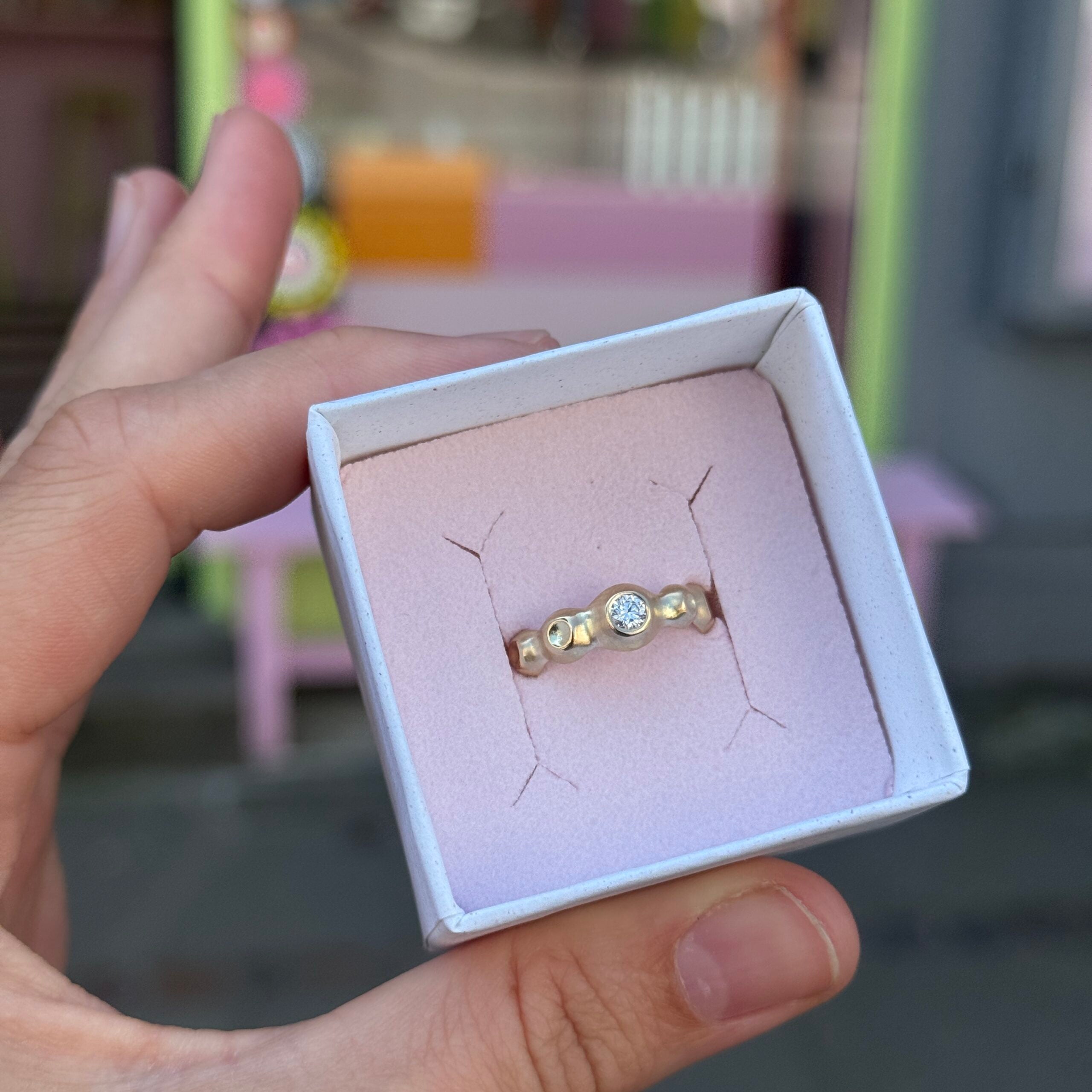 FLERE BOBLER | RING EGET GULD